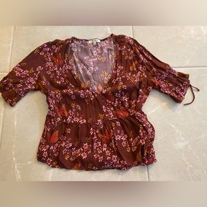 Madewell Floral Blouse